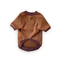 Caramel Polarlı Köpek Sweatshirt