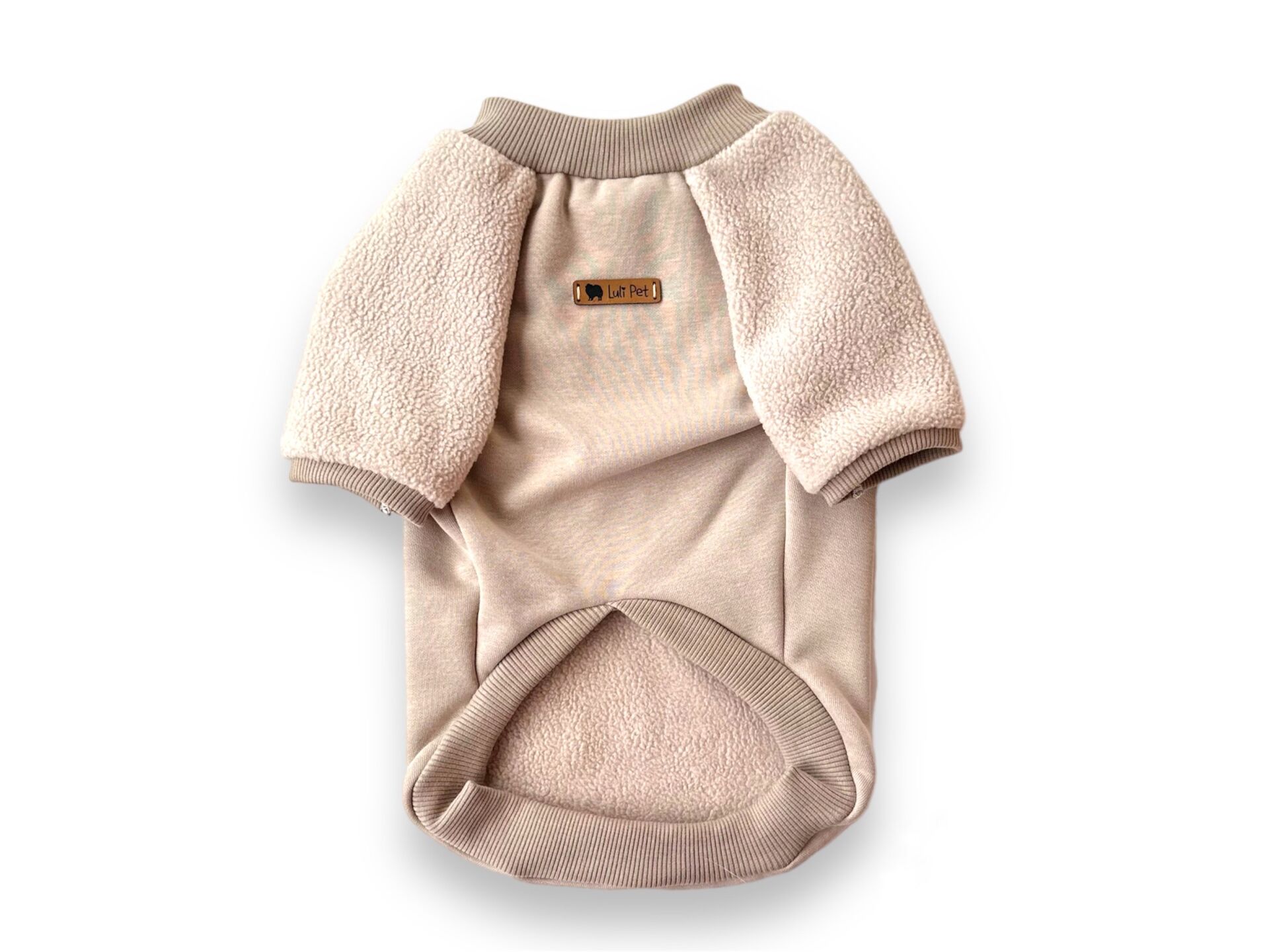 Bej İntersoft Köpek Sweatshirt