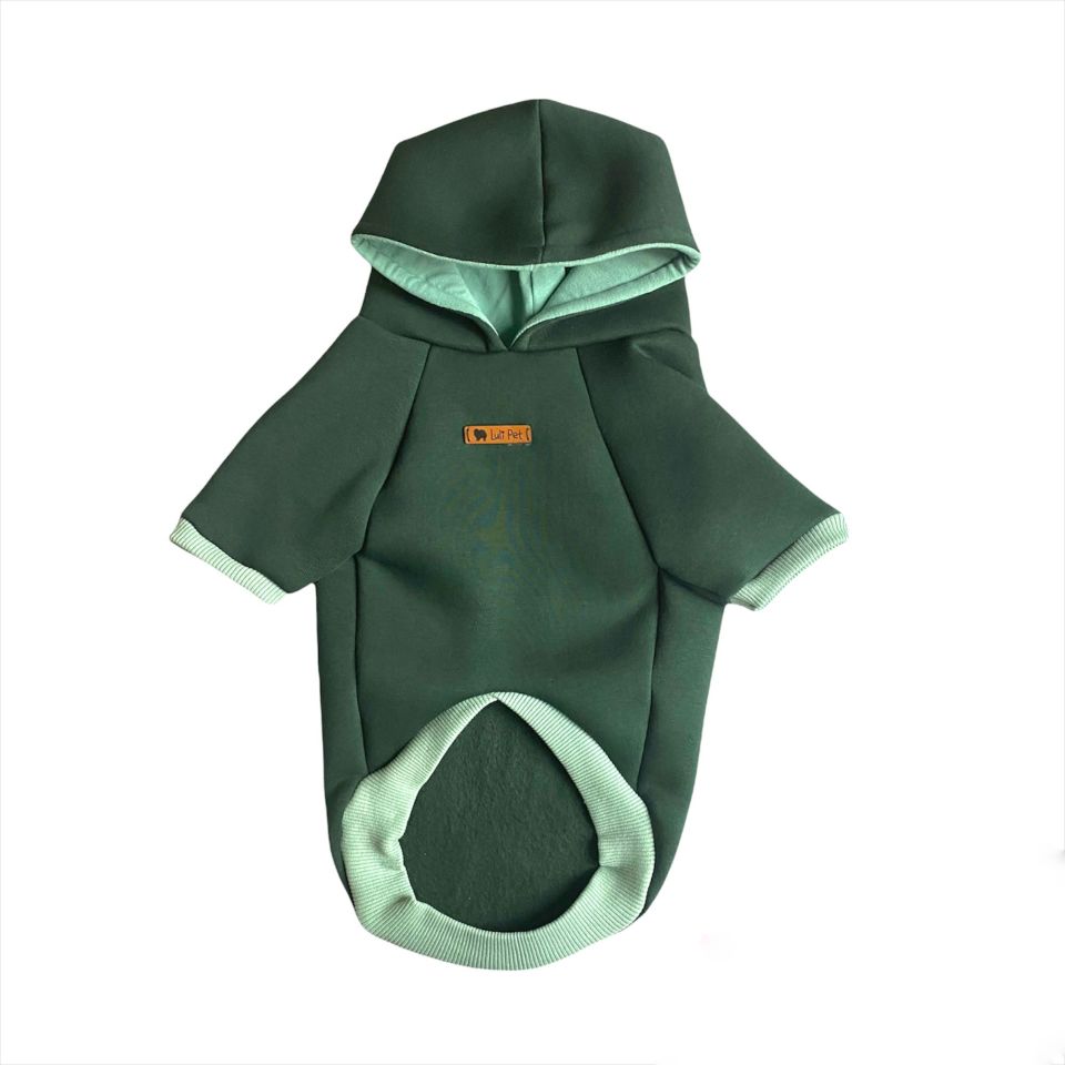 Emerald Polarlı Kedi Köpek Sweatshirt