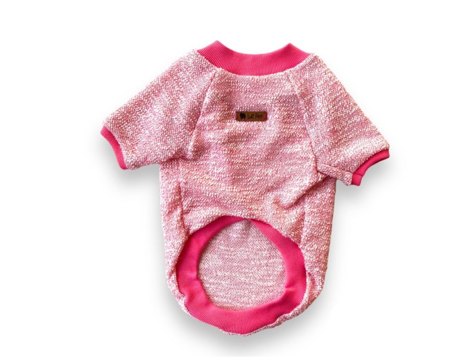 İnce Triko Köpek Sweatshirt