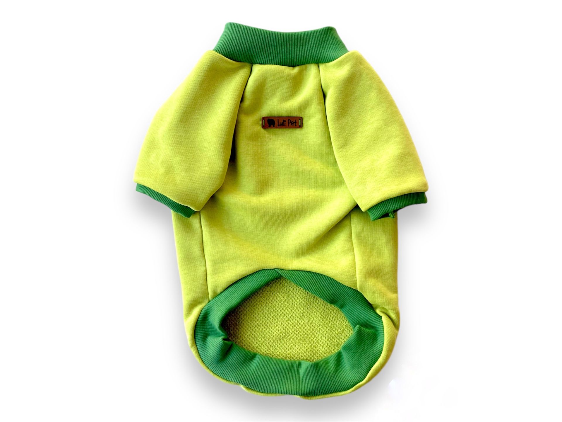 Fıstık Yeşili Köpek Sweatshirt