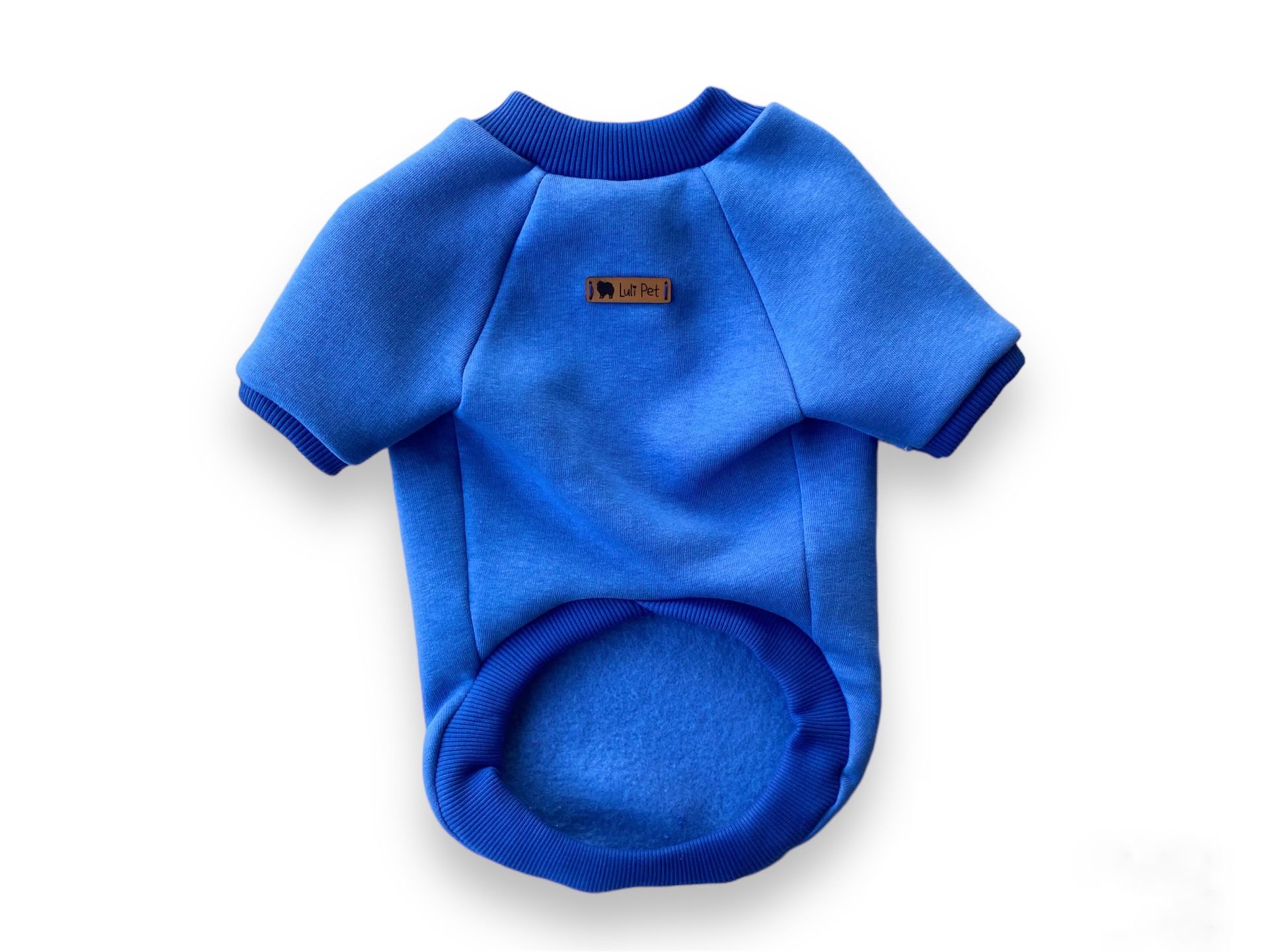 Mavi Polarlı Köpek Sweatshirt
