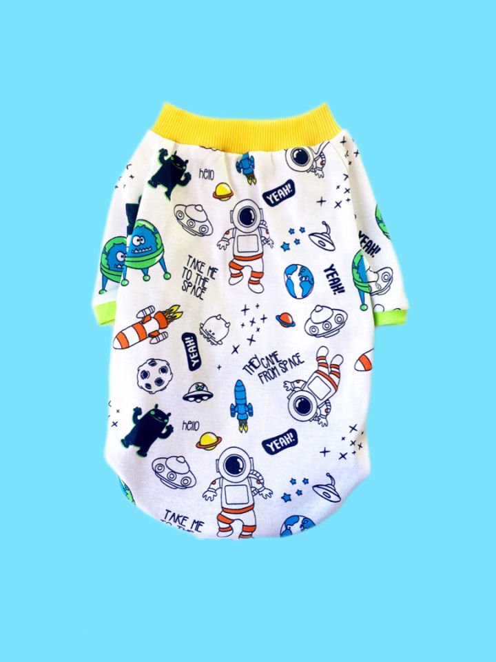 Space Köpek T-shirt
