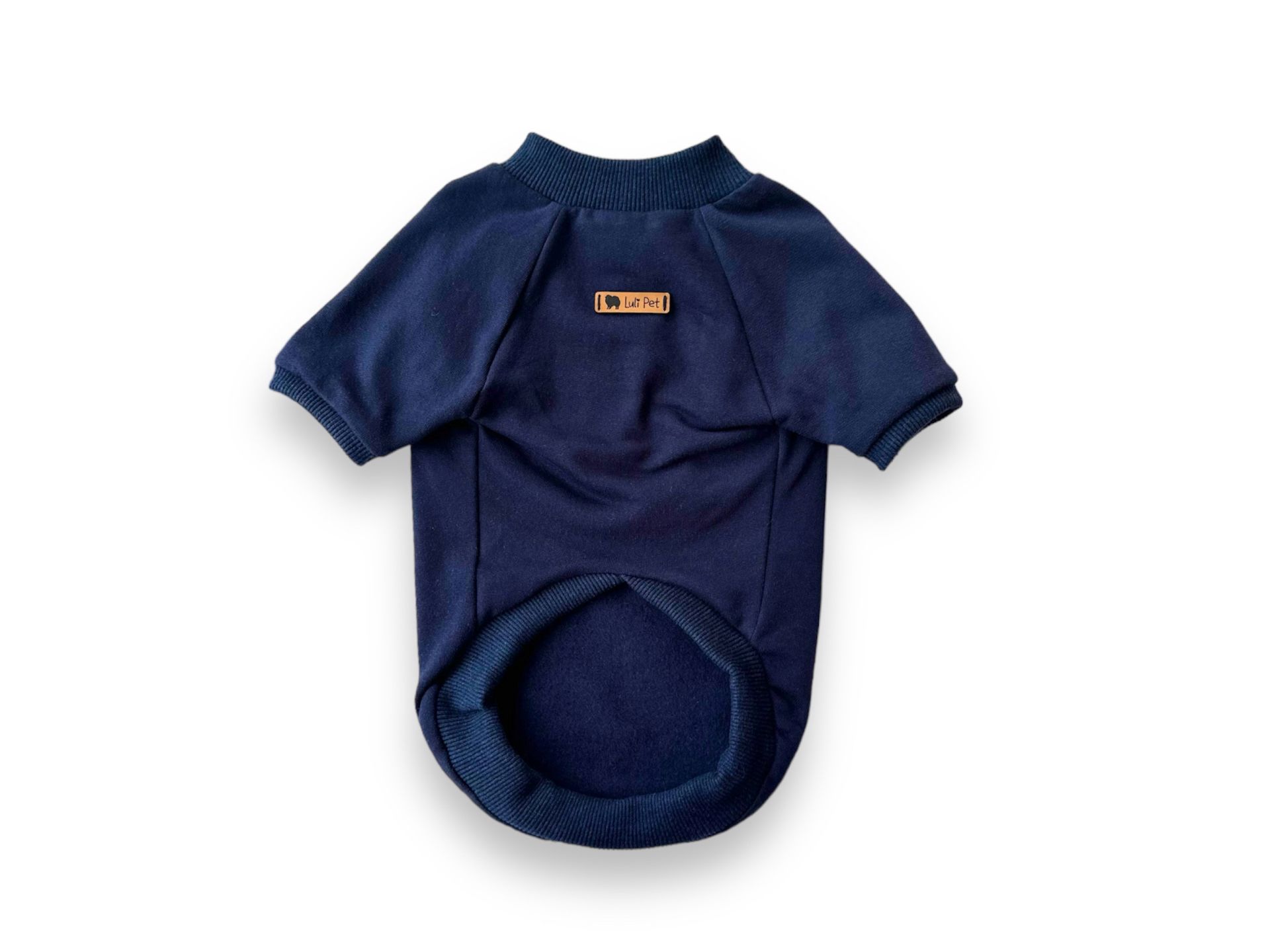 Basic Lacivert Köpek Sweatshirt
