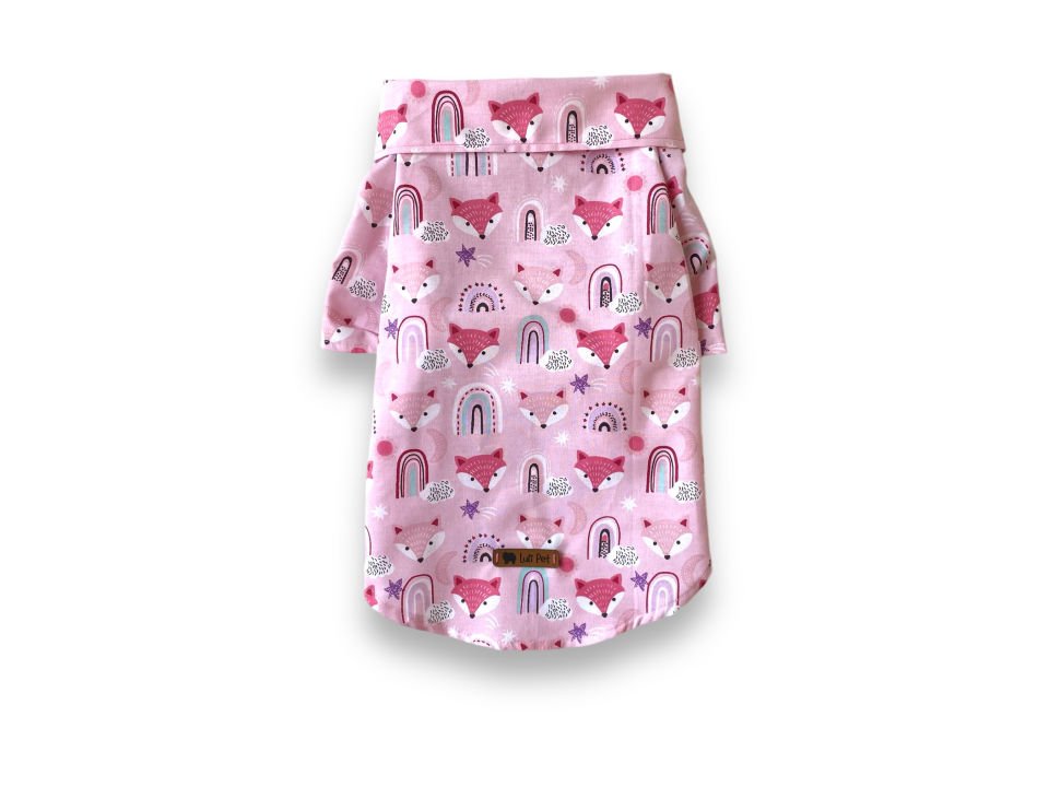 Foxy Pembe Köpek Gömleği